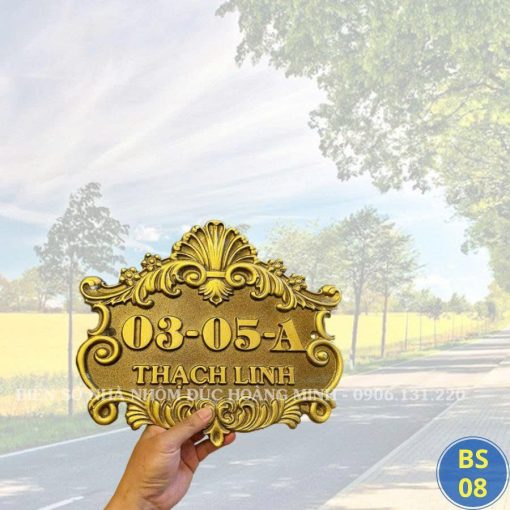 BIỂN SỐ NHÀ HOT - BS8