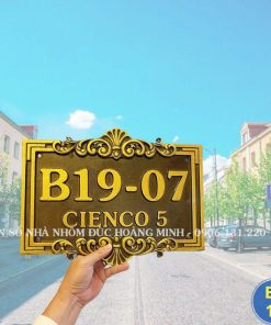 BIỂN SỐ NHÀ HOT - BS10