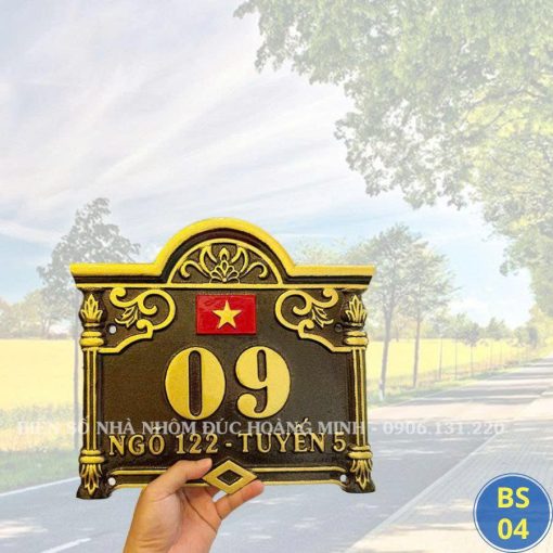 BIỂN SỐ NHÀ HOT - BS4