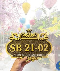 BIỂN SỐ NHÀ HOT - BS15