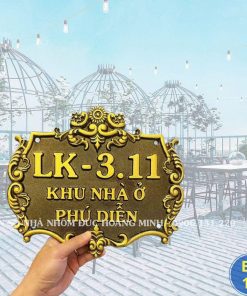 BIỂN SỐ NHÀ HOT - BS13