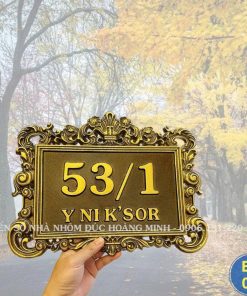 BIỂN SỐ NHÀ HOT - BS6