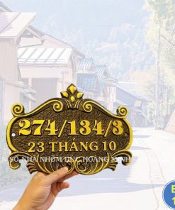 BIỂN SỐ NHÀ HOT - BS16