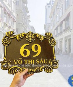 BIỂN SỐ NHÀ HOT - BS12