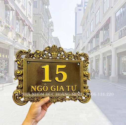 BIỂN SỐ NHÀ - MS04