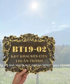 BIỂN SỐ NHÀ - MS12