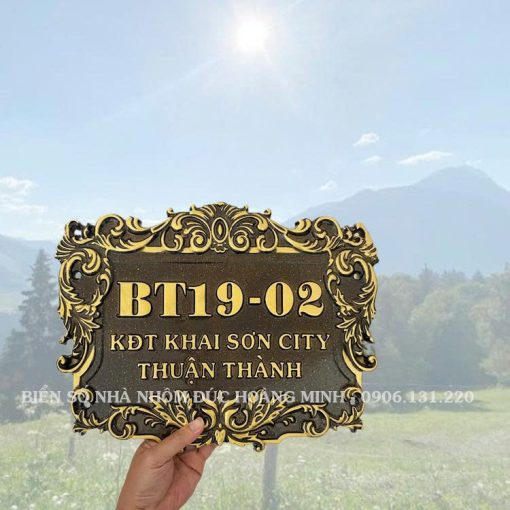 BIỂN SỐ NHÀ - MS12