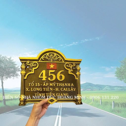 BIỂN SỐ NHÀ VƯƠNG MIỆN - MS08