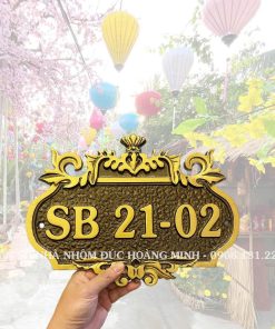 BIỂN SỐ NHÀ VƯƠNG MIỆN - MS10