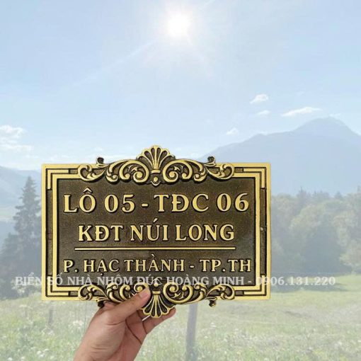 BIỂN SỐ NHÀ VƯƠNG MIỆN - MS13