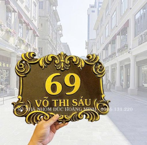 BIỂN SỐ NHÀ VƯƠNG MIỆN - MS14