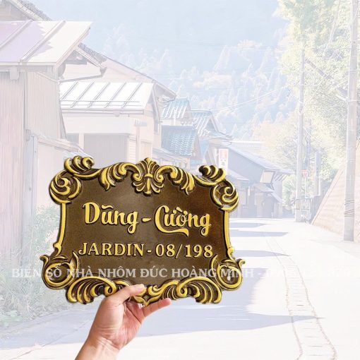 BIỂN SỐ NHÀ VƯƠNG MIỆN - MS16