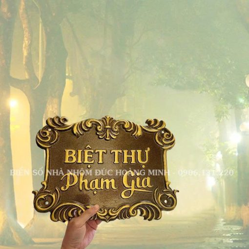 BIỂN SỐ NHÀ VƯƠNG MIỆN - MS19