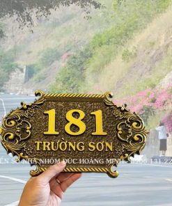 BIỂN SỐ NHÀ HOA DÂY - MS01