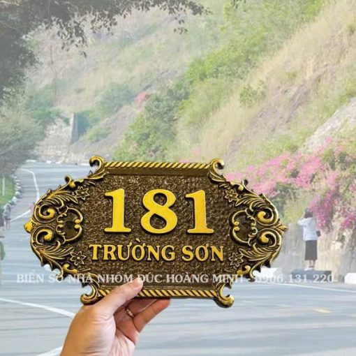 BIỂN SỐ NHÀ HOA DÂY - MS01