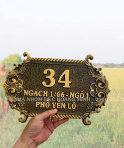 BIỂN SỐ NHÀ HOA DÂY - MS02
