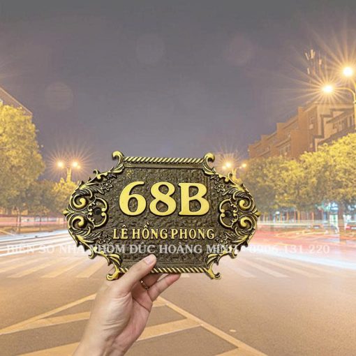 BIỂN SỐ NHÀ HOA DÂY - MS03