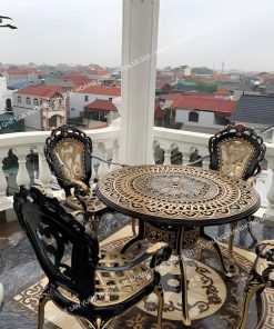 BÀN GHẾ NHÔM ĐÚC - MS20