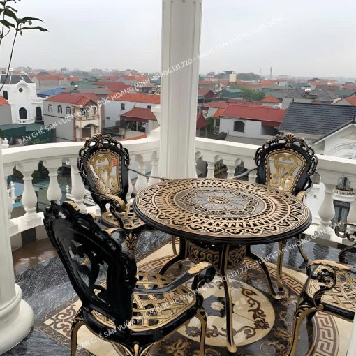 BÀN GHẾ NHÔM ĐÚC - MS20